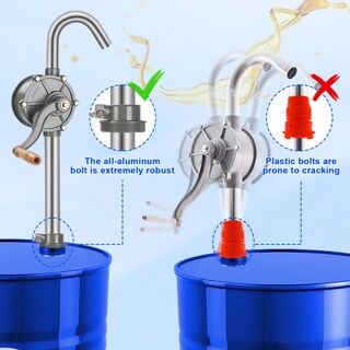 Foto 2 | Foto 2 | Bomba De Tambor Rotativa Totalmente De Aluminio Con Transferencia Manual Manual De 55 Galones - Venta Internacional.
