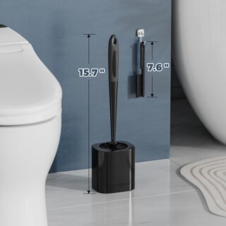 Foto 6 | Foto 6 | Juego De Escobillas Para Inodoro Holaloha Paquete De 3 Con Soporte Y Cepillo Para Hendiduras - Venta Internacional.