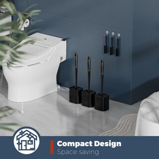 Foto 7 | Foto 7 | Juego De Escobillas Para Inodoro Holaloha Paquete De 3 Con Soporte Y Cepillo Para Hendiduras - Venta Internacional.