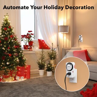 Foto 6 | Foto 6 | Temporizador Mecánico Enchufable Bn-link 24 Horas 125vac 1875w (paquete De 2) - Venta Internacional.