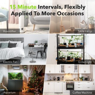 Foto 7 | Foto 7 | Temporizador Mecánico Enchufable Bn-link 24 Horas 125vac 1875w (paquete De 2) - Venta Internacional.