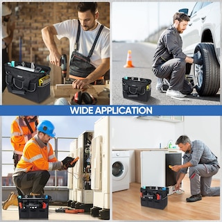 Foto 4 | Foto 4 | Bolsa De Herramientas Ticonn 30 Cm Impermeable Con Correas Reflectantes - Venta Internacional.