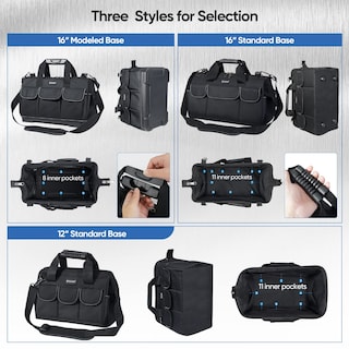 Foto 6 | Foto 6 | Bolsa De Herramientas Ticonn 30 Cm Impermeable Con Correas Reflectantes - Venta Internacional.