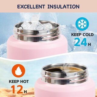 Foto 4 | Foto 4 | Botella De Agua Kerilyn Kids De Acero Inoxidable 350 Ml Paquete De 2 Unidades Azul+rosa - Venta Internacional.