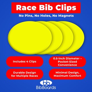 Foto 2 | Foto 2 | Clips Para Baberos De Carreras Bibboards Bibsnaps Cierres De Seguridad - Venta Internacional.