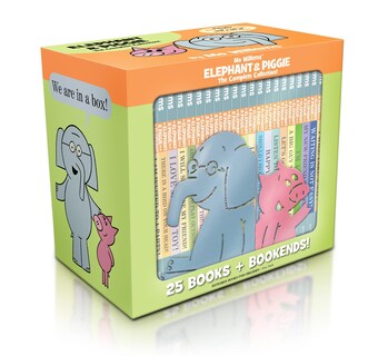 Foto 1 | Foto 1 | Colección De Libros Elephant & Piggie Con 2 Sujetalibros Hyperion - Venta Internacional.