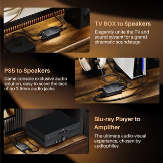 Foto 3 | Foto 3 | Extractor De Audio Hdmi Warrky 4k 60 Hz Hdmi A Óptico Y 3 5 Mm - Venta Internacional.