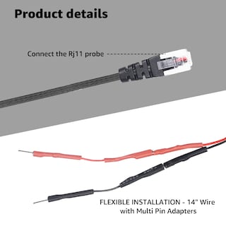 Foto 6 | Foto 6 | Cable De Alimentación Rj11 Para Detectores De Cables Uniden Radar Mirror - Venta Internacional.