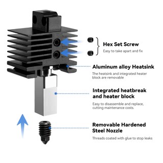 Foto 2 | Foto 2 | Kit Hotend Enomaker P1 De Acero Endurecido Para Bamboo Lab P1p P1s - Venta Internacional.