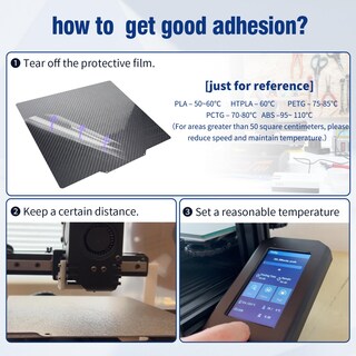 Foto 5 | Foto 5 | Hoja Pei Build Plate De 410 X 410 Mm Con Base Magnética Para Impresora 3d - Venta Internacional.