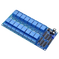 Módulo De Relé Ambest De 16 Canales Y 12 V Con Optoacoplador Para Arduino - Venta Internacional.