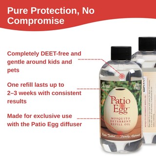 Foto 3 | Foto 3 | Recarga Oil Scent Shop Skeeter Screen Patio Egg 240 Ml - Venta Internacional.