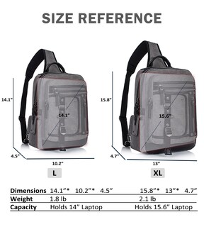 Foto 3 | Foto 3 | Bandolera De Lona Schkleier Para Hombre - Venta Internacional.