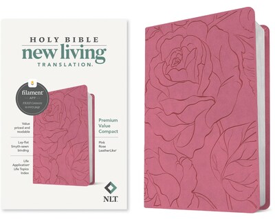 Foto 1 | Foto 1 | Filamento Compacto Bible Tyndale Nlt Premium Value  Piel Rosa - Venta Internacional.