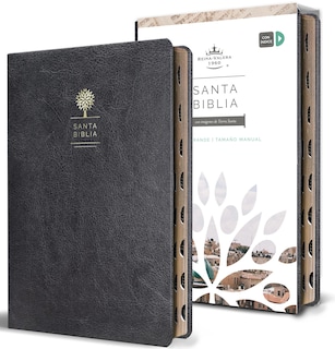 Foto 1 | Foto 1 | Biblia Española Rvr 1960  Tamaño Práctico Con Impresión Grande  Correa Negra - Venta Internacional.