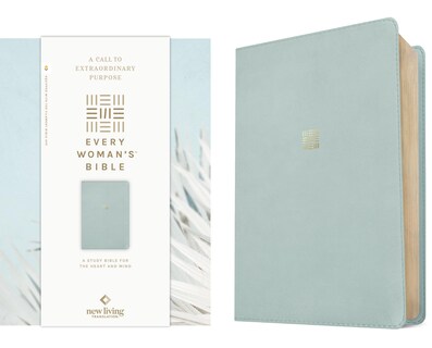 Foto 1 | Foto 1 | Bible Tyndale Nlt Every Woman De Piel Azul Cielo Con Filamento - Venta Internacional.