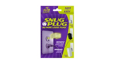 Foto 1 | Foto 1 | Wall Outlet Fix Snug Plug Paquete De 10 Unidades Que Brillan En La Oscuridad - Venta Internacional.