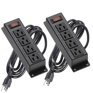 Foto 1 | Foto 1 | Power Strip Iceelec De 4 Salidas Con Cable De 10 Pies 2 Unidades Color Negro - Venta Internacional.