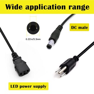 Foto 3 | Foto 3 | Adaptador De Corriente Para Cámara De Seguridad Tnuocke 12v 5a Con Divisor - Venta Internacional.