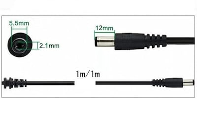 Foto 4 | Foto 4 | Cable De Repuesto Para Adaptador De Corriente 15 V 5 A 75 W Para Neewer Ring Light - Venta Internacional.