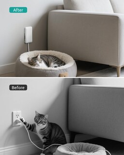 Foto 2 | Foto 2 | Cable De Extensión Plano Regleta De Alimentación Nutict 8 Salidas 3 Usb-c 1 Usb-a - Venta Internacional.