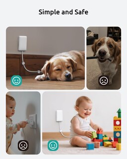 Foto 6 | Foto 6 | Cable De Extensión Plano Regleta De Alimentación Nutict 8 Salidas 3 Usb-c 1 Usb-a - Venta Internacional.