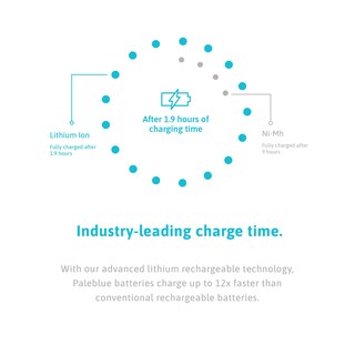 Foto 5 | Foto 5 | Pilas Aa Recargables Paleblue 2550 Mwh 1 5 V (paquete De 8) - Venta Internacional.