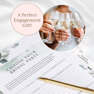 Foto 7 | Foto 7 | Planificador De Bodas Tu Día Perfecto Para La Novia Con Calendario De Cuenta Regresiva - Venta Internacional.