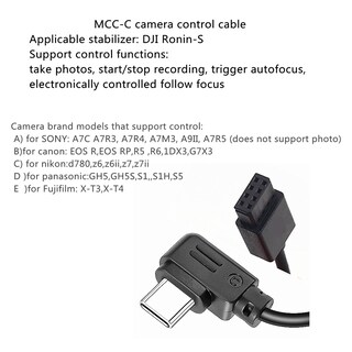Foto 3 | Foto 3 | Cable De Conexión De Control De Cámara Para Dji Ronin-s R-wire - Venta Internacional.