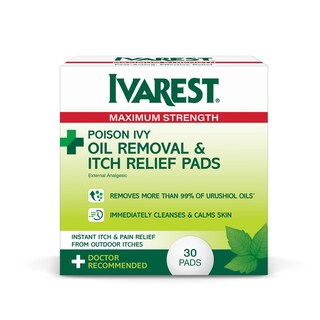 Foto 1 | Foto 1 | Almohadillas Para Eliminar El Aceite De Hiedra Venenosa Y Aliviar La Picazón Ivarest 30 Unidades - Venta Internacional.