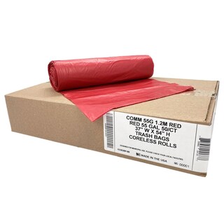 Foto 4 | Foto 4 | Bolsas De Basura Ultrasac Heavy Duty 208 L Rojas 1 5 Mil Paquete De 200 - Venta Internacional.