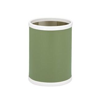 Foto 1 | Foto 1 | Papelera Redonda Kraftware Fun Colors De 28 Cm Color Verde Brumoso - Venta Internacional.