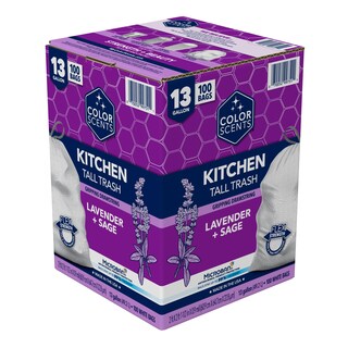 Foto 1 | Foto 1 | Bolsas De Basura Color Scents Tall Kitchen  13 Galones  100 Bolsas - Venta Internacional.