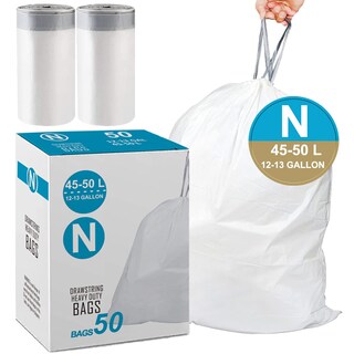 Foto 2 | Foto 2 | Bolsas De Basura Menjito Code N 45-50 L  50 Unidades  1.2 Mil De Grosor - Venta Internacional.