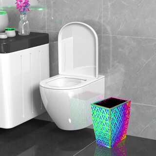 Foto 4 | Foto 4 | Bote De Basura Rxlvcky De Cerámica Colorida Para Baño Y Cocina - Venta Internacional.