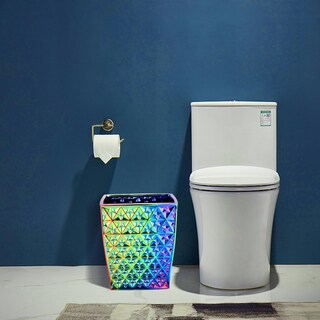 Foto 5 | Foto 5 | Bote De Basura Rxlvcky De Cerámica Colorida Para Baño Y Cocina - Venta Internacional.