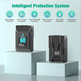 Foto 5 | Foto 5 | Batería De Montaje En V Firstpower De 60 Wh (4200 Mah 14 4 V) Con Cargador Pd De 45 W - Venta Internacional.