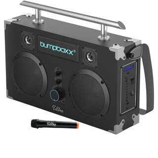 Foto 1 | Foto 1 | Bluetooth Boombox Bumpboxx Ultra Plus Con Micrófono Y Correa Color Negro - Venta Internacional.