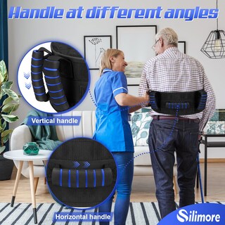Foto 4 | Foto 4 | Cinturón Silimore Para Personas Mayores Con Asas Medical Blue - Venta Internacional.