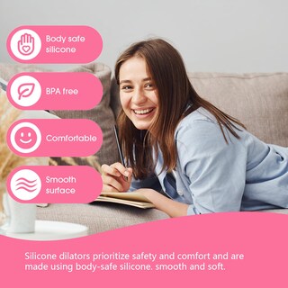 Foto 4 | Foto 4 | Set De Entrenamiento Para Dilatar Los Músculos Del Suelo Pélvico Lyniya Silicone  Paquete De 4 - Venta Internacional.