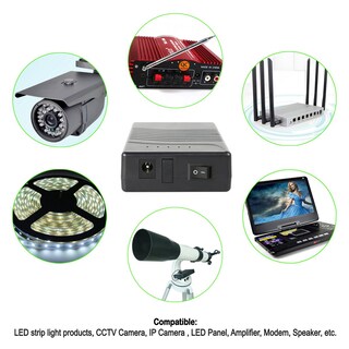 Foto 5 | Foto 5 | Paquete De Baterías Talentcell 12 V Dc 3000 Mah Con Cargador Negro - Venta Internacional.