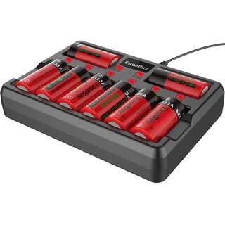Foto 5 | Foto 5 | Baterías Recargables Easebuy 123a 800 Mah Paquete De 16 Con Cargador - Venta Internacional.