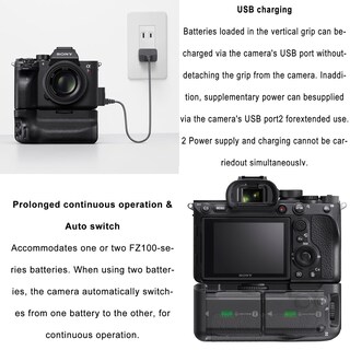 Foto 4 | Foto 4 | Empuñadura De Batería Happypopo Vg-c4em Para Sony A7iv A9ii A7riv - Venta Internacional.