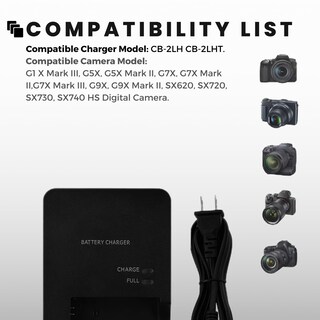Foto 3 | Foto 3 | Cargador De Batería Svanth Nb-13l Para Canon Cb-2lh Cb-2lht - Venta Internacional.
