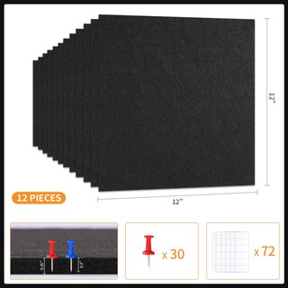 Foto 3 | Foto 3 | Tabla De Corcho Sanakma Paquete De 12 Unidades 48 X 36 Cm Con Pegatinas Y Alfileres - Venta Internacional.