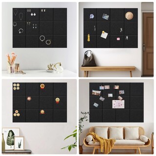 Foto 6 | Foto 6 | Tabla De Corcho Sanakma Paquete De 12 Unidades 48 X 36 Cm Con Pegatinas Y Alfileres - Venta Internacional.