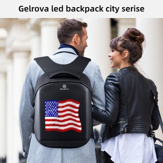 Foto 3 | Foto 3 | Mochila Led Gelrova City Series De 17 Pulgadas Con Control De Aplicaciones - Venta Internacional.