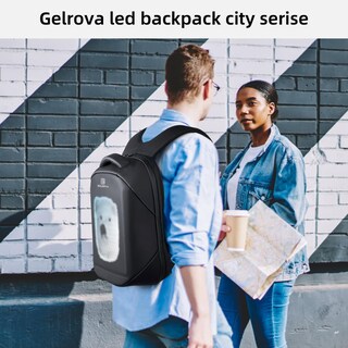 Foto 4 | Foto 4 | Mochila Led Gelrova City Series De 17 Pulgadas Con Control De Aplicaciones - Venta Internacional.