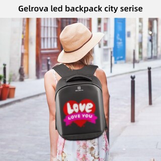 Foto 6 | Foto 6 | Mochila Led Gelrova City Series De 17 Pulgadas Con Control De Aplicaciones - Venta Internacional.