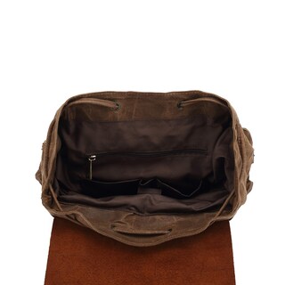 Foto 6 | Foto 6 | Mochila Lmagice De Piel Auténtica De Lona Impermeable 18.5 - Venta Internacional.